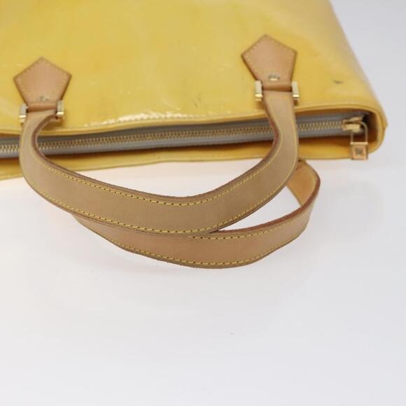 LOUIS VUITTON Monogram Vernis Houston Hand Bag Gris M91053 - Picture 7 of 16